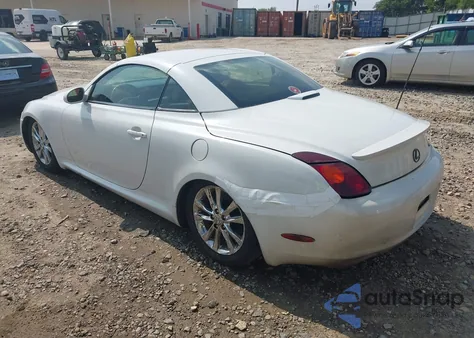 2002 Lexus Sc 430 from USA, damaged, VIN JTHFN48Y820027848